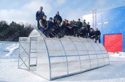 Polykarbonátový skleník Strelka3 2m ( 3 x 2 m ) - Volya LLC