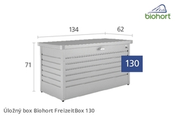 Biohort Úložný box FreizeitBox 130, bílá